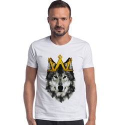 T-shirt Camiseta Lobo Coroa - 21084 - Forthem ®