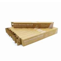 COMBO: 10 Escovas de Dentes de Bambu - 97% Biodegr... - Caule eco.lógicos