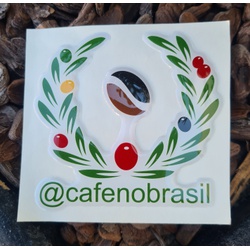 Adesivo Café no Brasil - LOJACAFENOBRASIL