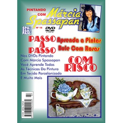 DVD Pintando Com Marcia Spassapan Edição Nº18 - Bu... - Loja da Márcia Spassapan | Tudo para Artesanato