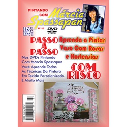 DVD Pintando Com Marcia Spassapan Edição Nº10 - Va... - Loja da Márcia Spassapan | Tudo para Artesanato