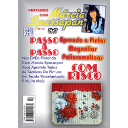 DVD Pintando Com Marcia Spassapan Edição Nº12 - Ma... - Loja da Márcia Spassapan | Tudo para Artesanato
