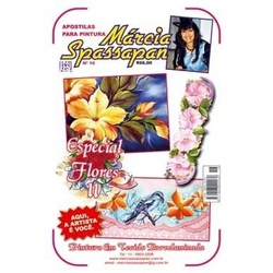 Apostila Para Pintura Flores Edição 160 - 682 - Loja da Márcia Spassapan | Tudo para Artesanato