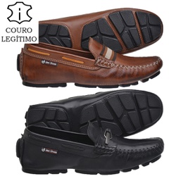 Drive Mocassim Masculino Em Couro Legítimo | IDEN SHOES