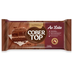 Cobertura de Chocolate Cobertop Ao Leite em Pedaços 1,010kg
