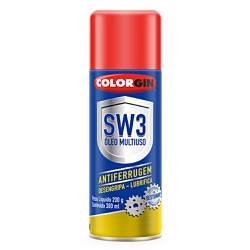 Spray Óleo Multiuso SW3 Antiferrugem 300ml - Color... - Marquezim Tintas