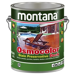 Osmocolor Stain Preservativo UV Deck Castanho 3,6L... - Marquezim Tintas