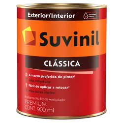 Tinta Látex Premium Fosco Aveludado 0,9L - Suvinil... - Marquezim Tintas