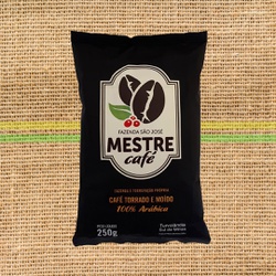 MESTRE CAFÉ MOÍDO PREMIUM - 100% Arábica - 250g - ... - MESTRE CAFÉ