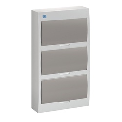 Quadro De Distribuicao Pvc Emb 36din Br Fume Qdw02 36 Fe 11377478 Weg Meta Materiais Eletricos Ltda