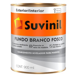 FUNDO BRANCO FOSCO SUVINIL 0,9L - MIARA KRÜGER TINTAS