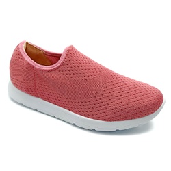 Tênis Feminino Confortável para Fascite e Esporão - Pink - PR698005PI - Pé Relax Sapatos Confortáveis