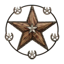 Estrela de Metal Decorativa para Parede - Importad... - PROTEC HORSE - A LOJA DOS GRANDES CAMPEÕES