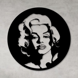 Escultura de Parede Marilyn Monroe - Q! Bacana