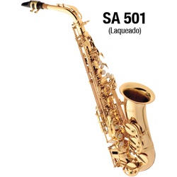 Sax Alto Laqueado Eagle - SA 501 - RAINHA MUSICAL