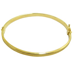 Bracelete de Ouro 18k Fosco - JPB000624-7 - RDJ JÓIAS