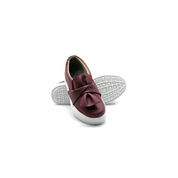 Slip On Laço Infantil Marsala DKShoes - Rilu Fashion