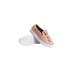 Slip On Laço Infantil Rosê DKShoes - Rilu Fashion