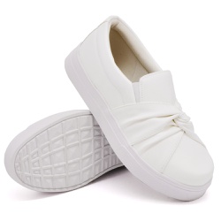 Slip On Nó Branco DKShoes - Rilu Fashion