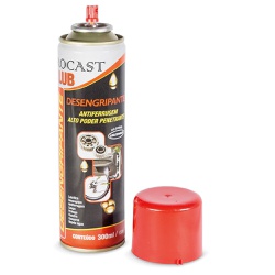 Desengripante Lubrificante Spray 300 ml 141,0001 ROCAST - Ritec Máquinas e Ferramentas