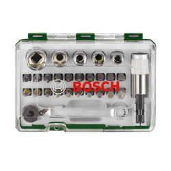 Kit de Pontas e Soquetes para parafusar Bosch com 27 Peças - Ritec Máquinas e Ferramentas