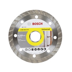Disco Diamantado Turbo STD Universal 105mm - Bosch - Ritec Máquinas e Ferramentas