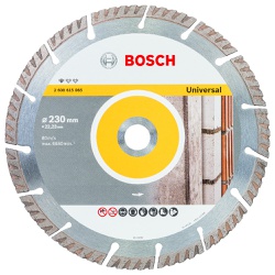 Disco Diamantado Segmentado Bosch Universal 105x20x8mm - Ritec Máquinas e Ferramentas