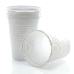 Copo Plástico Descartável Pacote Com 100 Transparente 200ml - Para Água - Romata Ferramentas e Máquinas