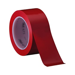 Fita De Demarcação Vermelha 48mm X 30mts Plastcor - Santec