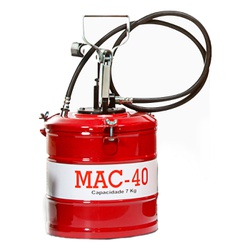 Bomba de Engraxar Manual 7Kg com Mangueira 3m MAC-40 Maclub - Santec