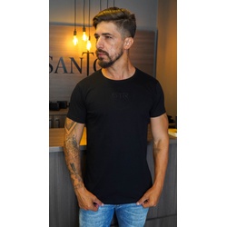 T-Shirt Long Aquila Black - Santori