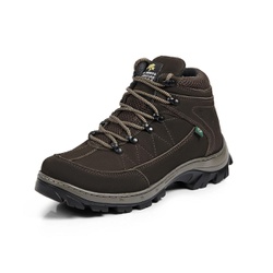 Bota Adventure Casual Couro Nobuck Hiking Extreme Bell Boots - 900 - Café - 891