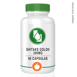 Shitake Gold® 200mg 60cápsulas - Seiva Manipulação | Produtos Naturais e Medicamentos