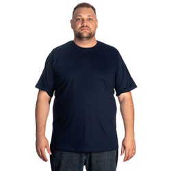 Camiseta Masculina Plus Size Marinho -Selten - SELTENBRASIL