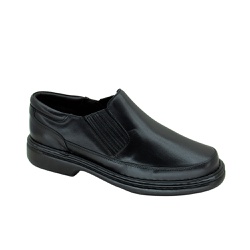 Sapato Casual Masculino Luflex 6017 Couro Preto - 90041 - Sensação Store