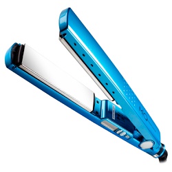 Prancha MQ Hair Professional Titanium Iônic Blue Sky 32mm - Bivolt - Shop da Beleza