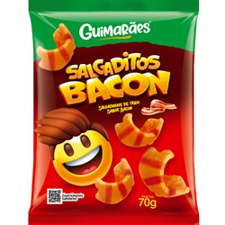 Salgaditos Sabor Bacon 70g - Guimarães Alimentos