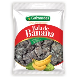 Bala de Banana Pacote 150g - GUIMARÃES