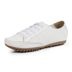 Mocatênis Feminino Top Franca Shoes Branco - Top Franca Shoes | Calçados confortáveis em Couro