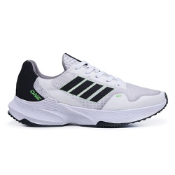 Tenis Masculino Training Corrida Esport Fit Branco... - Top Franca Shoes | Calçados confortáveis em Couro