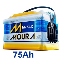 Bateria Automotiva Moura 75Ah Selada (Polo Positiv... - Total Latas - A loja online do seu automóvel
