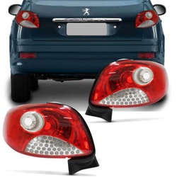 Lanterna Traseira Peugeot 207 Sedan 2011 a 2014 - Total Latas - A loja online do seu automóvel