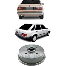 Tambor de freio Escort, Verona, Apollo até 1992, H... - Total Latas - A loja online do seu automóvel