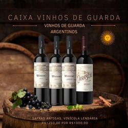 CAIXA VINHOS DE GUARDA ARGENTINOS SAFRAS ANTIGAS - Vinho Justo