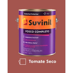 Tinta Fosco Completo Suvinil - Tomate Seco - VIVA COR TINTAS