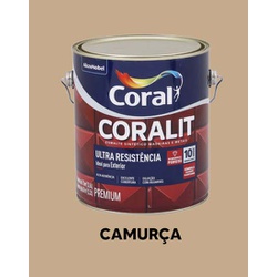 Esmalte Sintético Brilhante Coralit - Camurça - VIVA COR TINTAS