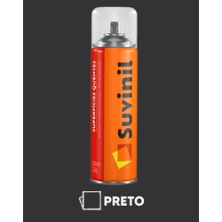 Spray Superfícies Quentes Suvinil - Preto - VIVA COR TINTAS