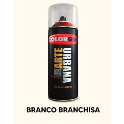 Spray Arte Urbana 400ml - Branco Branchisa - VIVA COR TINTAS