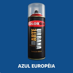 Spray Arte Urbana 400ml - Azul Européia - VIVA COR TINTAS