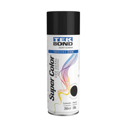 Tinta Spray Preto Brilhante Super Color Uso Geral ... - ABRASSIL